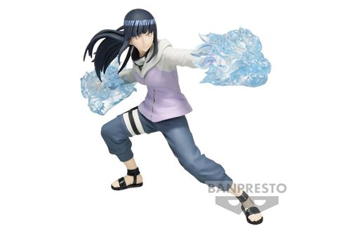 Figurine de collection Banpresto Naruto Shippuden Vibration Stars Hyuga Hinata
