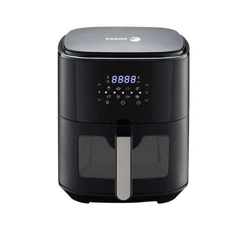 Friteuse Fagor FGAF63 Cooking Fry avec vitre 1500 W Noir