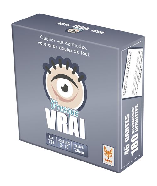 Jeu D’Ambiance Topigames Presque Vrai