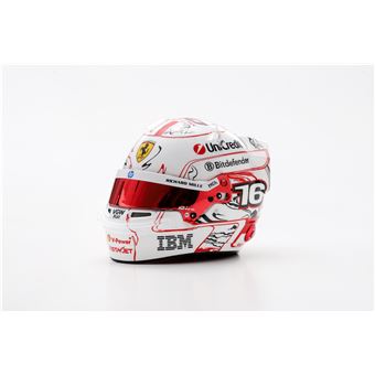 Casque Spark 1/5 Charles Leclerc - Scuderia Ferrari F1-75 GP France 2022