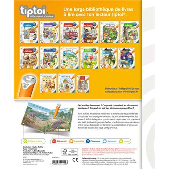 Jeu découverte Ravensburger Tiptoi® Coffret complet Lecteur interactif et Livre Je découvre les dinosaures