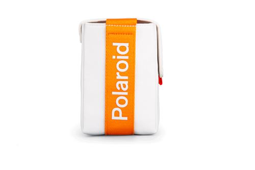 Polaroid Now Kameratasche Weiss und Orange - Tasche, Hülle, Foto-Video-Etui  - Einkauf & Preis