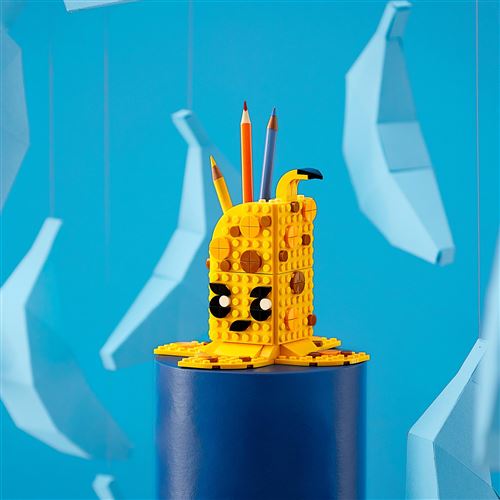 LEGO 41948 Dots Le Porte-Crayons Banane Amusante, Jouet de Construction,  Organisateur de Bureau, Accessoires de Chambre Enfants, Loisir Créatif pour  6 Ans, Multicolore : : Fournitures de bureau