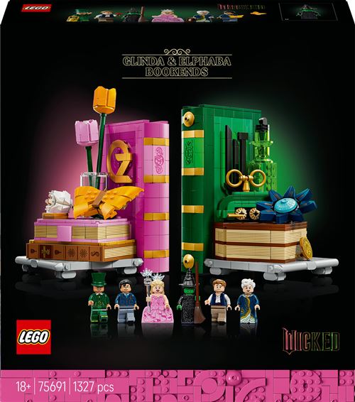 Lego Lego® Wicked 75691 Book Nook De Glinda et Elphaba