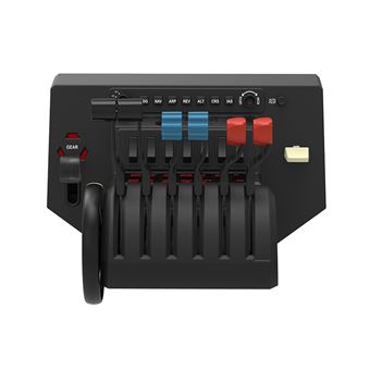 Cockpit Bravo Throttle Quadrant Honeycomb Aeronautica Noir - 1