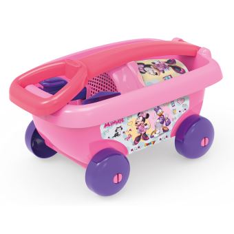 Chariot de plage garni Smoby Disney Minnie