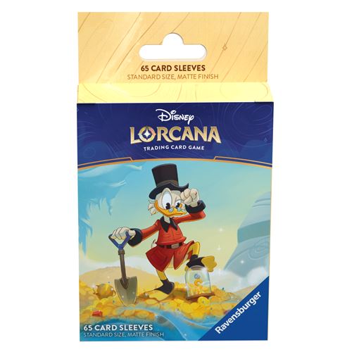 Lorcana S3 sleeves Picsou