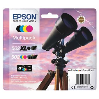 Epson Cartouches d'encre multipak noire et couleurs - Etoile de