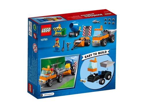 LEGO® Juniors City 10750 Le camion de réparation des routes Lego
