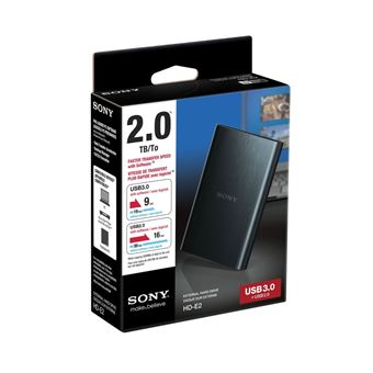 Disque Dur Externe 2,5" 1To USB 3.0 – Portable, Noir, Testé Et Fonctionnel