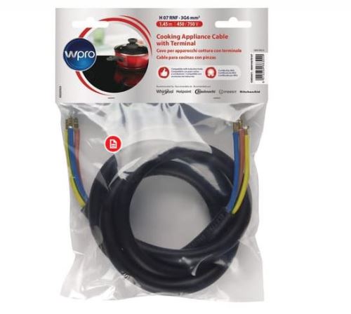 Câble Wpro CAB360/1 32 ampères pour plaque de cuisson