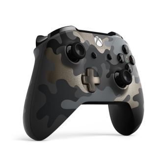 Manette Xbox One Microsoft Sans Fil Edition Spéciale Night Ops Camo