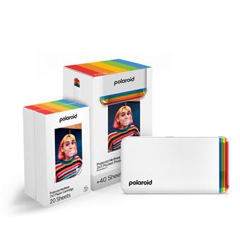 Coffret Imprimante Photo Polaroid Hi-Print Everything Box Génération 2 + 40 feuilles Blanc