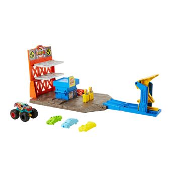 Coffret Hot Wheels La station explosive