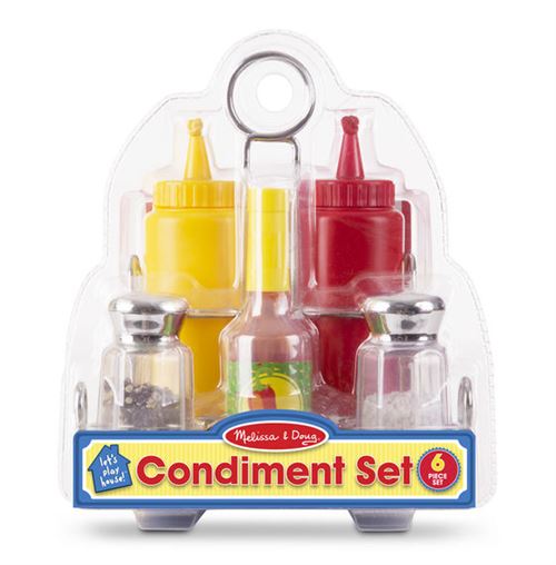 Playset Melissa & Doug Ensemble de condiments
