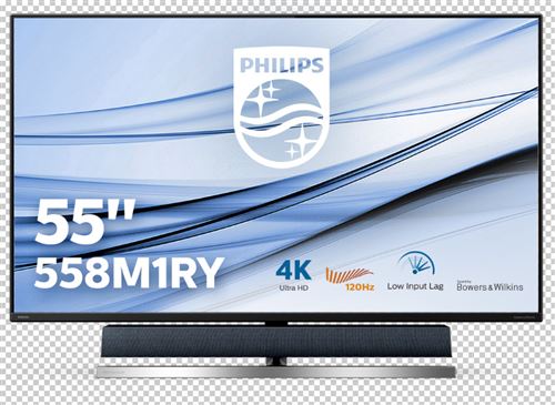 Ecran PC Philips 558M1RY Momentum Ambiglow - 4K HDR 55 - Noir