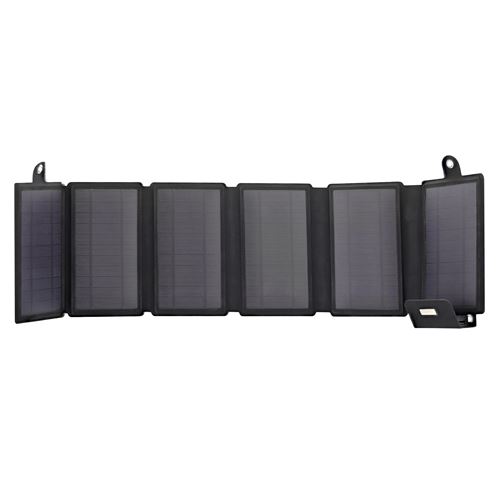 Panneau De Recharge Solaire Pliable T'N'B 15 W Outlife Noir
