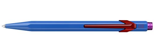 Stylo à bille Caran d'Ache 849 Claim your Style Bleu cobalt