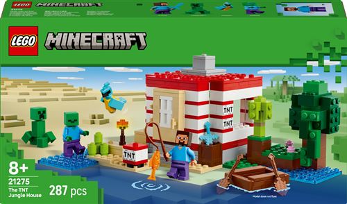LEGO Minecraft 21275 La Maison En TNT De La Jungle - vue 3