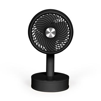 Ventilateur De Bureau USB Mini - 10,2 Cm, Réglable, Silencieux - Parfait Pour Maison, Bureau, Ordinateur