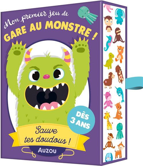 Jeu De Cartes Auzou Mon Premier Jeu De Gare Au Monstre