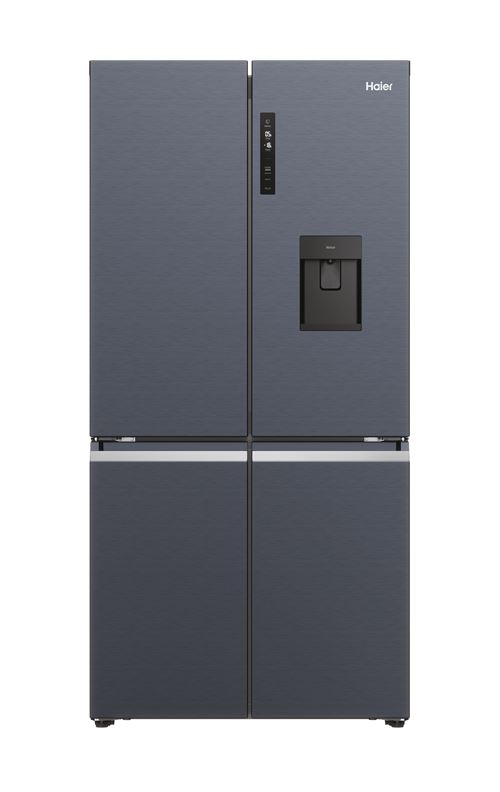 Réfrigérateur Multi-Portes 90.8Cm 525L Noir Brassé Haier Hcr5919Ehmb