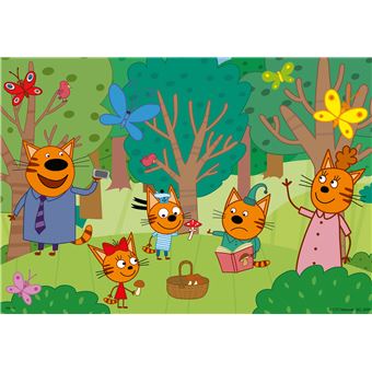 Puzzle enfant Ravensburger Journée Nature en famille 2x12 pièces