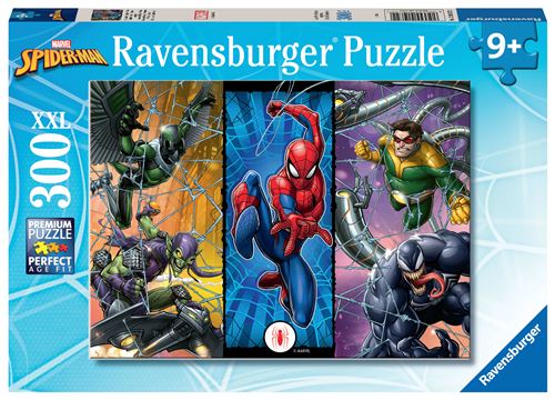 Puzzle Ravensburger L'univers de l'Homme araignée Spiderman 300 pièces XXL