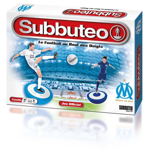 Jeu de société Megableu Subbuteo Olympique Marseille