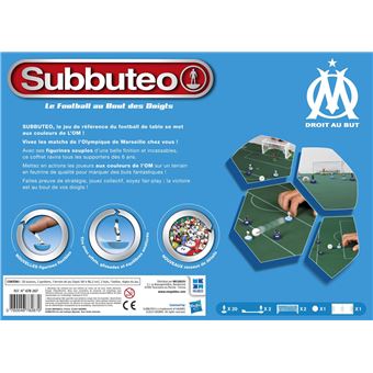 Jeu de société Megableu Subbuteo Olympique Marseille