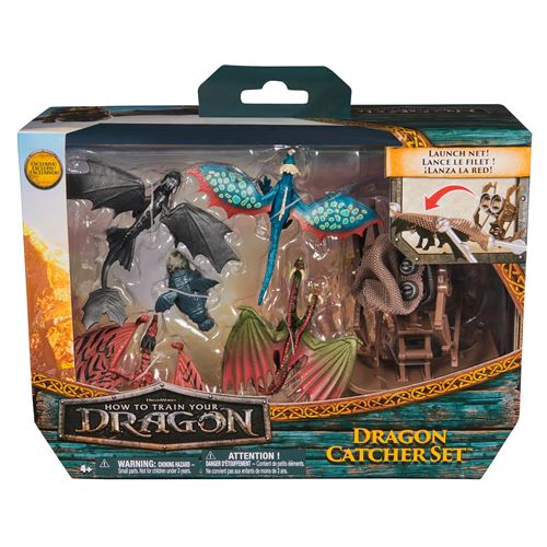 Dragon Multicolore Coffret De Mini Figurines Dragons Movie