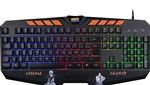 Clavier gaming rétroéclairé Azerty Kxlicences Naruto pour PC Noir