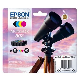 Pack de Cartouche d'encre Epson Ecotank 102 4 couleurs - Fnac.ch