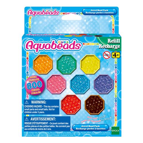 Kit créatif Aquabeads La recharge Perles à facettes