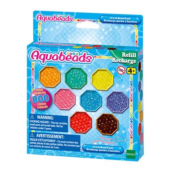 Kit créatif Aquabeads La recharge Perles à facettes