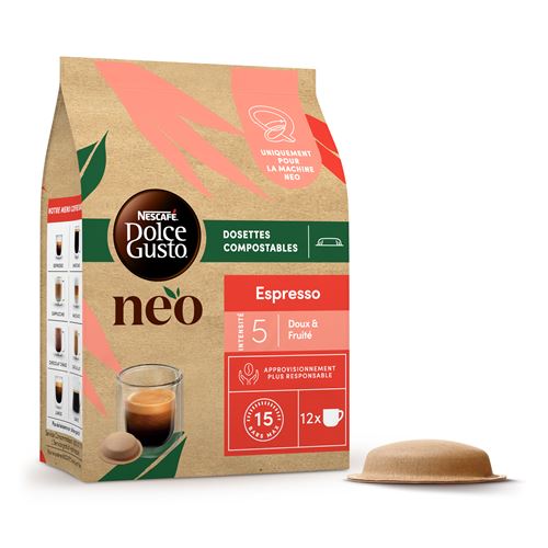 NEO Espresso Intense Nescafé Dolce Gusto 12 Pods (12POR) acheter à prix  réduit
