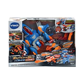 Robot éducatif Vtech Switch & Go Combo Super Spino-Dactyl 2 en 1