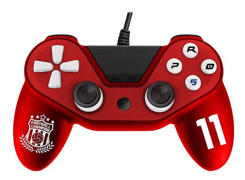 Manette PS4 filaire Subsonic Pro 5 Sport Rouge