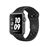 Apple Watch Series 3 38mm Kast Space Grey + Zwart Anthraciet Sportbandje_0
