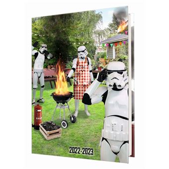 Agenda scolaire journalier Oberthur Stormtrooper 2D 2022 2023 Modèle aléatoire