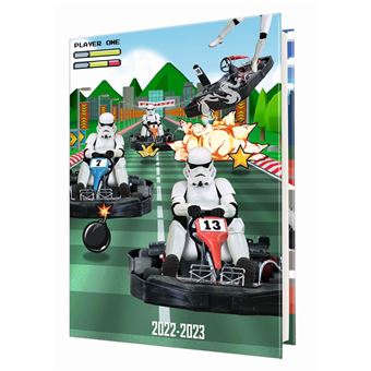 Agenda scolaire journalier Oberthur Stormtrooper 2D 2022 2023 Modèle aléatoire