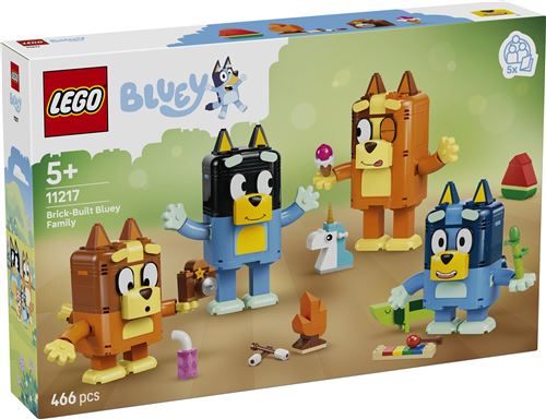 LEGO Bluey La famille de Bluey en briques 11217