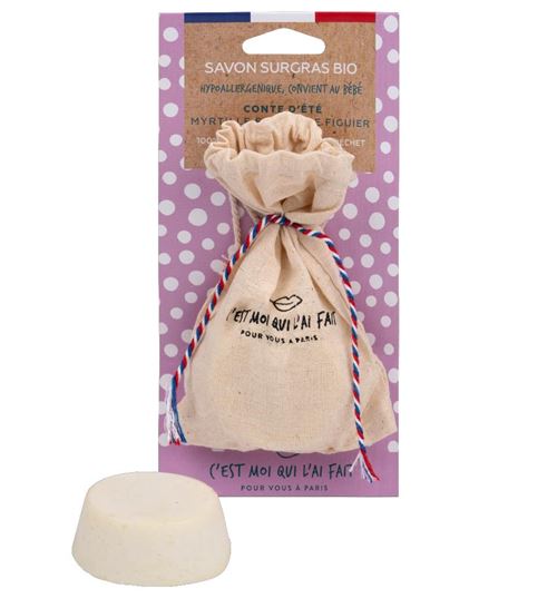 Savon CMQLF Myrtille et Bois de Figuier