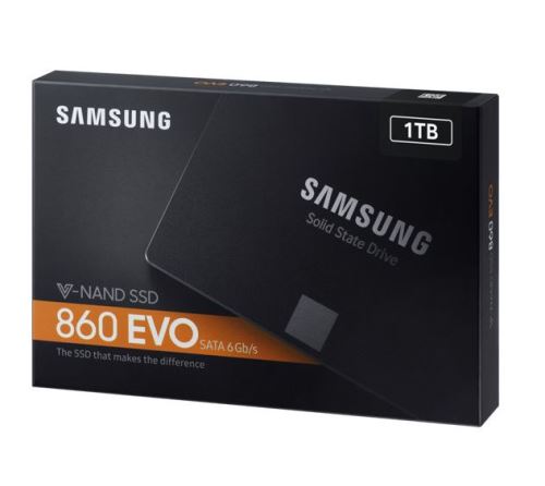 Samsung 860 EVO MZ-76E500B - SSD - chiffré - 500 Go - interne