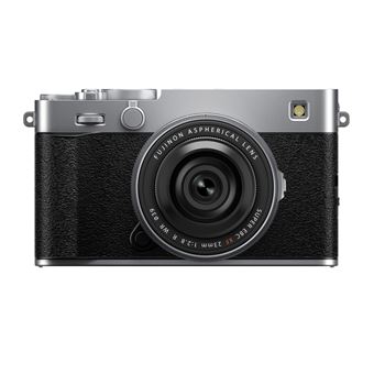 Appareil photo hybride Fujifilm X-E5 Argent + XF23mmF2.8 R WR