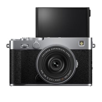 Appareil photo hybride Fujifilm X-E5 Argent + XF23mmF2.8 R WR
