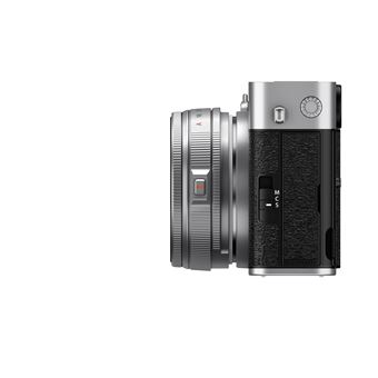 Appareil photo hybride Fujifilm X-E5 Argent + XF23mmF2.8 R WR