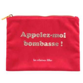 Trousse plate Le Studio Appelez-moi Bombasse Rouge