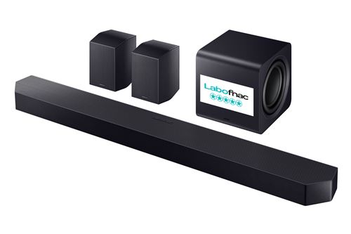 Barre De Son Samsung Q-Series Hw-Q995F 2025 Dolby Atmos 11.1.4Ch Noir Titane