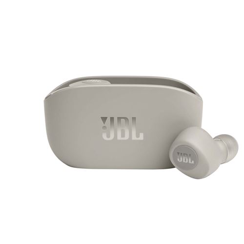Ecouteurs Intra-Auriculaire Sans Fil True Wireless JBL Wave 100Tws Ivoire